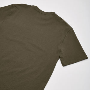 T-shirt surdimensionné pour homme de premier fabricant, style streetwear personnalisé, tissu confortable, uni, long, prix de gros pour le fitness - Product Image 6