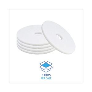 Pads de polissage blancs Boardwalk de 16 pouces, pads diamantés et de lustrage pour polissage à sec du granit et de la pierre, lot de 5 - Product Image 4