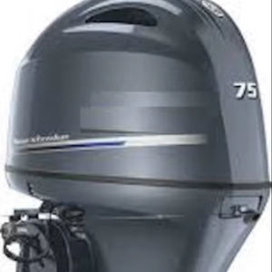 Moteur hors-bord neuf de marque supérieure, 75 ch, mécanique à commande à distance, arbre de 20 pouces, F75LB - Product Image 1