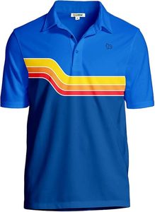Polos originaux de conception populaire, manches courtes, polos unis, respirants, polos de golf pour hommes - Product Image 2