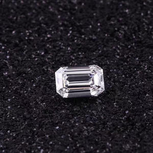 Emerald Cut 1.5 CVD Lab Grown Diamond | VVS EF Clarity DEF Color Certified Loose Step Cut Stone for Wholesale Supply - Product Image 2