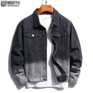 Diseño personalizado Chaquetas de mezclilla de los hombres Calidad Premium Logotipo personalizado Frente ajustable Precio - Product Image 1