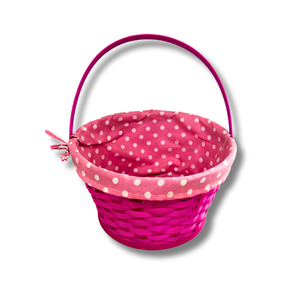 Panier de Pâques personnalisé PANIERS EN BAMBOU DU Vietnam Panier cadeau personnalisable pour oeufs de Pâques et friandises - Product Image 1