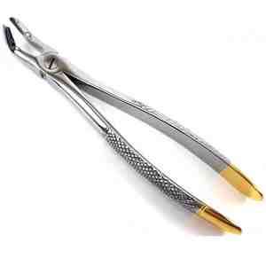 Pince d'extraction dentaire manuelle n ° 79A Pince à molaires de la mâchoire de la racine des dents Source d'alimentation indépendante Instruments chirurgicaux dentaires fabriqués - Product Image 4