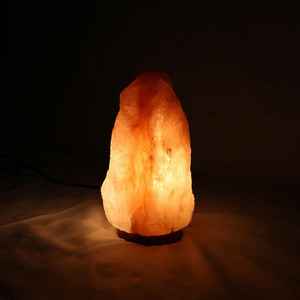 Lampes en sel naturel rose de l'Himalaya fabriquées à la main corps en cristal sur mesure Pakistan E26 lumière LED lampes de Table d'alimentation électrique - Product Image 4