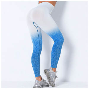 Profesional Venta caliente de cintura alta para mujer impreso diseño sublimado patrón yoga gimnasio fitness sublimación entrenamiento Leggings - Product Image 3