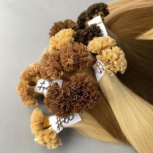 Extensions de cheveux à la kératine vietnamienne de qualité supérieure à double étirage et à pointe plate Produit du vendeur de cheveux vierges vietnamiens - Product Image 2