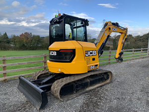 รถขุดขนาดเล็ก JCB 56Z-2 น้ำหนัก 5.6 ตัน JCB 2 ตัน 3 ตัน สำหรับขายในยุโรป เอเชีย อเมริกา รถขุด JCB ใหม่และมือสอง - Product Image 5