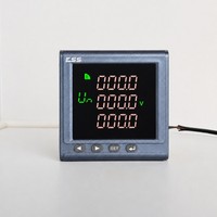 Compteur d'énergie numérique triphasé multifonction avec écran LCD, RS485 Modbus RTU 72 X 72 ESS720E