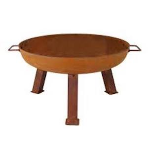 Grande Brasero en Fonte de Fer Noir, Foyer Extérieur pour Cuisson au Bois, Chauffage d'Extérieur QAMAR OVERSEAS - Product Image 5
