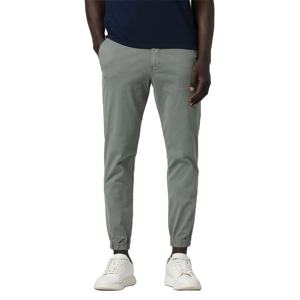 Pantalones para correr elásticos de estilo informal para hombre, mezcla de algodón suave, ajuste cónico, ideal para la comodidad diaria y las actividades de ocio - Product Image 1