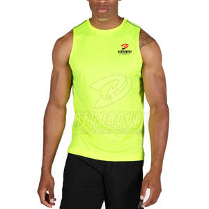 Ropa de entrenamiento de alta calidad más vendida, camiseta sin mangas para hombre, camiseta sin mangas de secado rápido para hombre - Product Image 1