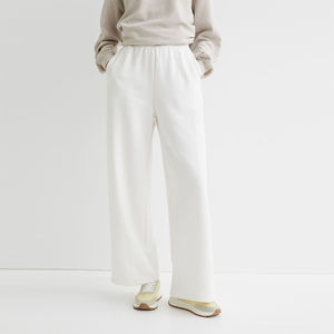 Pantalones de chándal Acampanados para mujer, ropa de calle con cordón en la cintura elástica y forro polar de 300 Gsm, pantalones de chándal con logotipo personalizado al por mayor - Product Image 5