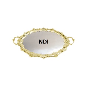 Novelty Design Metal Tray For Custom Made <b>Sweet</b> or Pasta Serving Metal Tray for Weddings and Event <b>Party</b> Catering Service Usage - Product Image 1