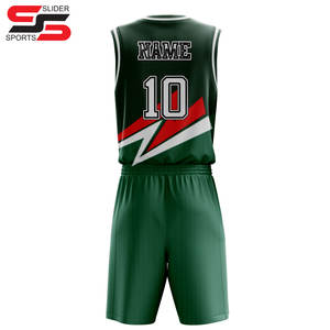 Maillots de basket-ball de qualité supérieure, ensembles de basket-ball imprimés par sublimation, uniformes de basket-ball pour hommes personnalisés OEM - Product Image 6