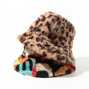 Custom Logo 2025 Hot Selling High Quality Trendy Winter Autumn Warm <b>Bucket</b> <b>Hats</b> <b>Bucket</b> <b>Hat</b> for <b>Women</b> - Product Image 2