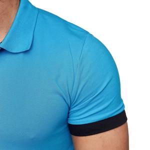 Algodón de manga corta para hombre de la mejor calidad para Polos Diseño personalizado con patrón sólido Ropa informal transpirable - Product Image 2