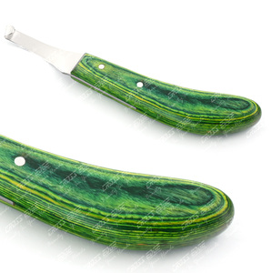 Vente en gros de couteaux à sabot maréchal-ferrant, instruments vétérinaires en acier inoxydable, couteaux à sabot de cheval, semelle coupante et coupante - Product Image 5