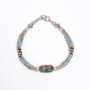 Fashion Turquoise Coral Jewelry New Designed Tibetan Bracelets <b>for</b> <b>Men</b> and Women Wholesale Jewelry Tibetan Fashion Jewelry - Product Image 2