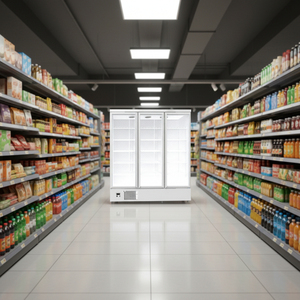 Enfriador de Aire Comercial para Supermercados, para Bebidas como Coca-Cola, Pepsi y Otras, Refrigerador Exhibidor - Product Image 1