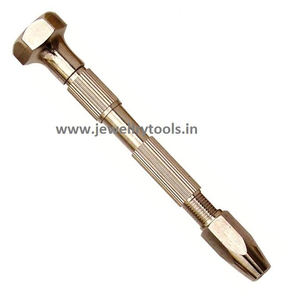 Wholesale Double Ended <b>Pin</b> Vise with Custom Logo Stainless Steel Brass Jewelry Making Tool - Product Image 2