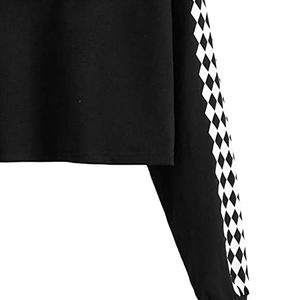 เสื้อฮู้ดเอวลอยสำหรับผู้หญิงเสื้อฮู้ดคอตั้งสำหรับฤดูหนาว - Product Image 6