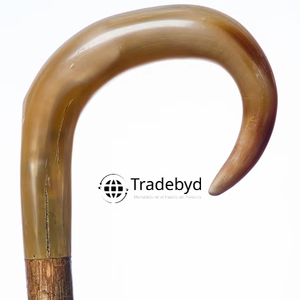 Poignée décorative de bâton de marche de klaxon pour des fabricants de canne en bois - Product Image 5