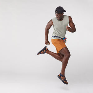 Pantalones cortos de gimnasio para hombre hechos a medida, novedad, color sólido, venta al por mayor con servicio OEM para adultos - Product Image 4