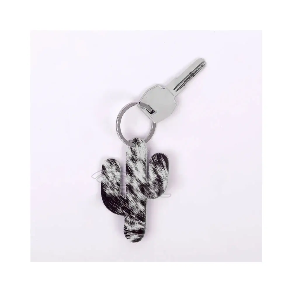 व्यक्तिगत लक्जरी पु चमड़े चाबी की अंगूठी Cowhide के चाबी का गुच्छा प्रीमियम गुणवत्ता Cowhide चमड़े कीरिंग