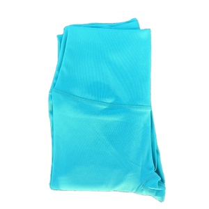 กางเกงโยคะเอวสูงสีพื้น มีกระเป๋าหลัง ทรงครอป สำหรับผู้หญิง เหมาะสำหรับออกกำลังกาย เล่นกีฬา วิ่ง และฝึกซ้อมทุกประเภท - Product Image 5