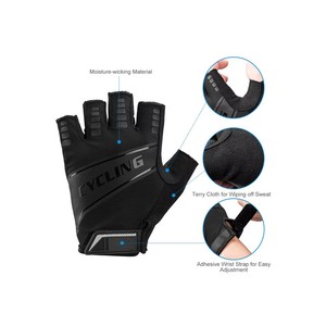 Guantes de Ciclismo de Alta Calidad para Hombre y Mujer, Servicio OEM de Levantamiento de Pesas, Guantes de Medio Dedo para Ciclismo, Motocicleta y Bicicleta de Montaña - Product Image 2