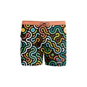 Short de plage à la mode pour hommes Nouveau design Maillot de bain écologique Short de bain à motif solide - Product Image 5