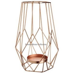 Bougeoir décoratif de forme carrée, lot de 4 bougeoirs décoratifs pour le thé, fournitures de décoration pour la maison design fantaisie de table - Product Image 5