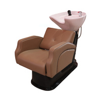 [ECCLIM] EC-025 Chaises de salon modernes en métal et unités de lavage de cheveux (Mobilier de salon) Produit le plus vendu