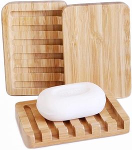 Bamboo <b>Soap</b> Dish <b>Set</b> - Product Image 1