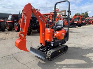 รถขุดขนาดเล็ก Kubota K008-3 รุ่นดั้งเดิม 1 ตัน พร้อมบุ้งกี๋ขนาด 0.03 ลูกบาศก์เมตร สำหรับขาย - Product Image 3