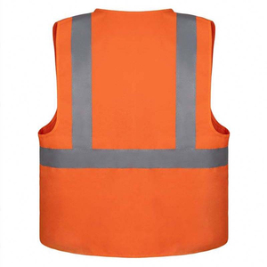 Gilet de sécurité haute visibilité léger, réfléchissant, pour le travail, la circulation, la construction - Product Image 5