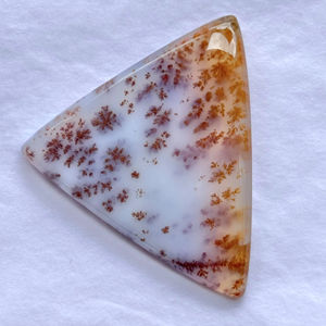 Agate de mousse dendritique de haute qualité faite à la main Agate dendritique naturelle lisse forme mixte guérison personnalisable pour la fabrication de bijoux - Product Image 1