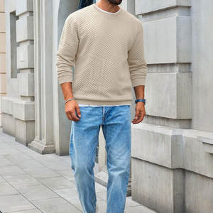 สเวตเชิ้ตคอกลมโอเวอร์ไซส์สำหรับผู้ชายเสื้อสเวตเชิ้ตสำหรับผู้ชายขนาดใหญ่พิเศษทันสมัย - Product Image 4