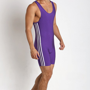 Combat Lutte Singlet Porter Lutte Uniforme Tenue jeunesse Taille Avec Conception Personnalisée Lutte Singlet ensembles - Product Image 4