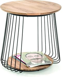 Ensemble de 2 tables basses rondes en métal or Rose, verre latéral en pierre de marbre, meuble de maison en mdf - Product Image 4