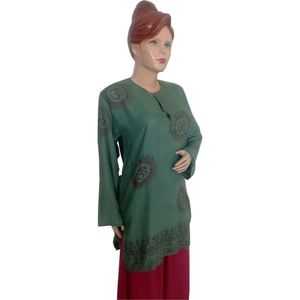 Gaze de haute qualité, beau tissu 100% coton, prix de gros, vêtements unis, personnalisé, Anti-technique, Style d'article - Product Image 2