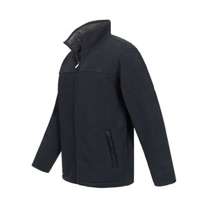 Chaqueta de Forro Polar Cálida e Impermeable para Invierno, Uniforme de Empresa 2026, Manga Larga, Cierre Completo, Personalizable para Hombre - Product Image 3