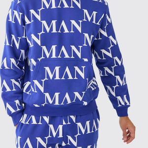 Survêtement à ourlet fendu avec logo personnalisé le plus récent Survêtement athlétique à capuche respirant Survêtements de jogging pour l'entraînement - Product Image 6