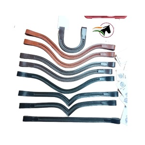 อุปกรณ์สำหรับการขี่ม้าผลิตภัณฑ์สำหรับแข่งม้าสายหนังแบบมีและไม่มีแผ่นรองสำหรับกีฬากลางแจ้ง - Product Image 1