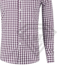 Camisa bávara informal de algodón, camisas de manga larga para adultos de ajuste regular, camisas Trachten Bavarian Oktoberfest, servicio OEM - Product Image 5