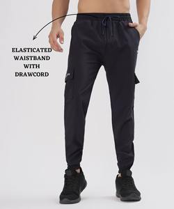 Pantalons de jogging utilitaires - Importés en tissu Ns Terry Lycra (GSM 180-190) - Product Image 1