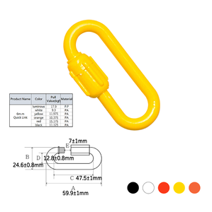Gancho de seguridad de plástico de alta calidad sin óxido, perfecto para cerrar - Product Image 3