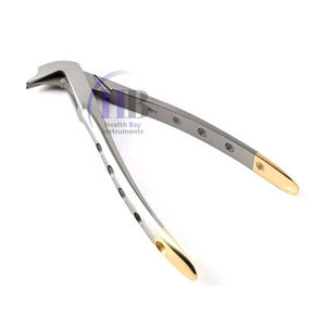 Pince à retirer les couronnes dentaires en acier inoxydable, forceps de retrait de couronnes orthodontiques, instrument dentaire professionnel, machinerie réutilisable - Product Image 1