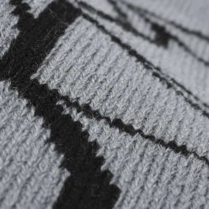 Gorro de Punto Jacquard con Diseño de Telaraña y Logotipo Personalizado al por Mayor, Gorro Unisex de Hip Hop sin Dobladillo para Otoño e Invierno - Product Image 4